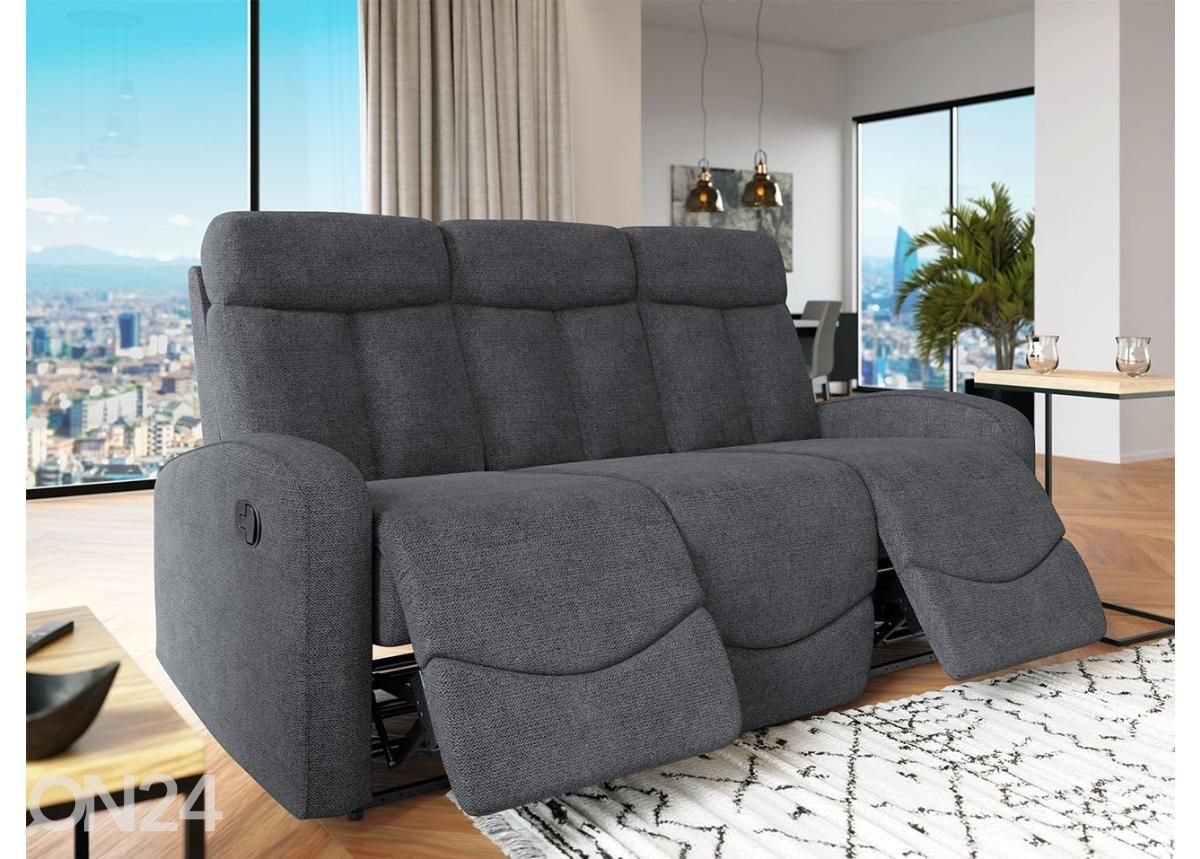 3-kohaline diivan Recliner Canto RC181 suurendatud