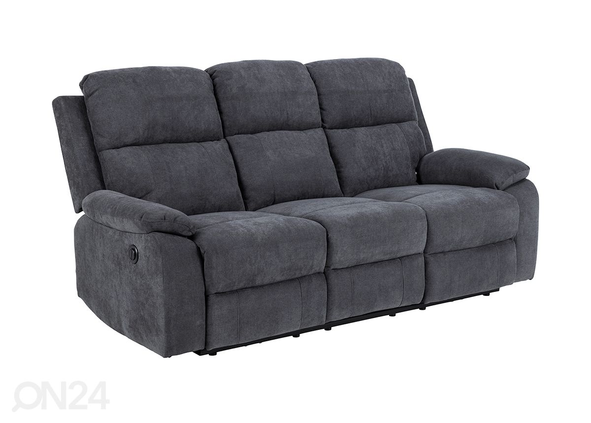 3-kohaline diivan recliner Clint suurendatud