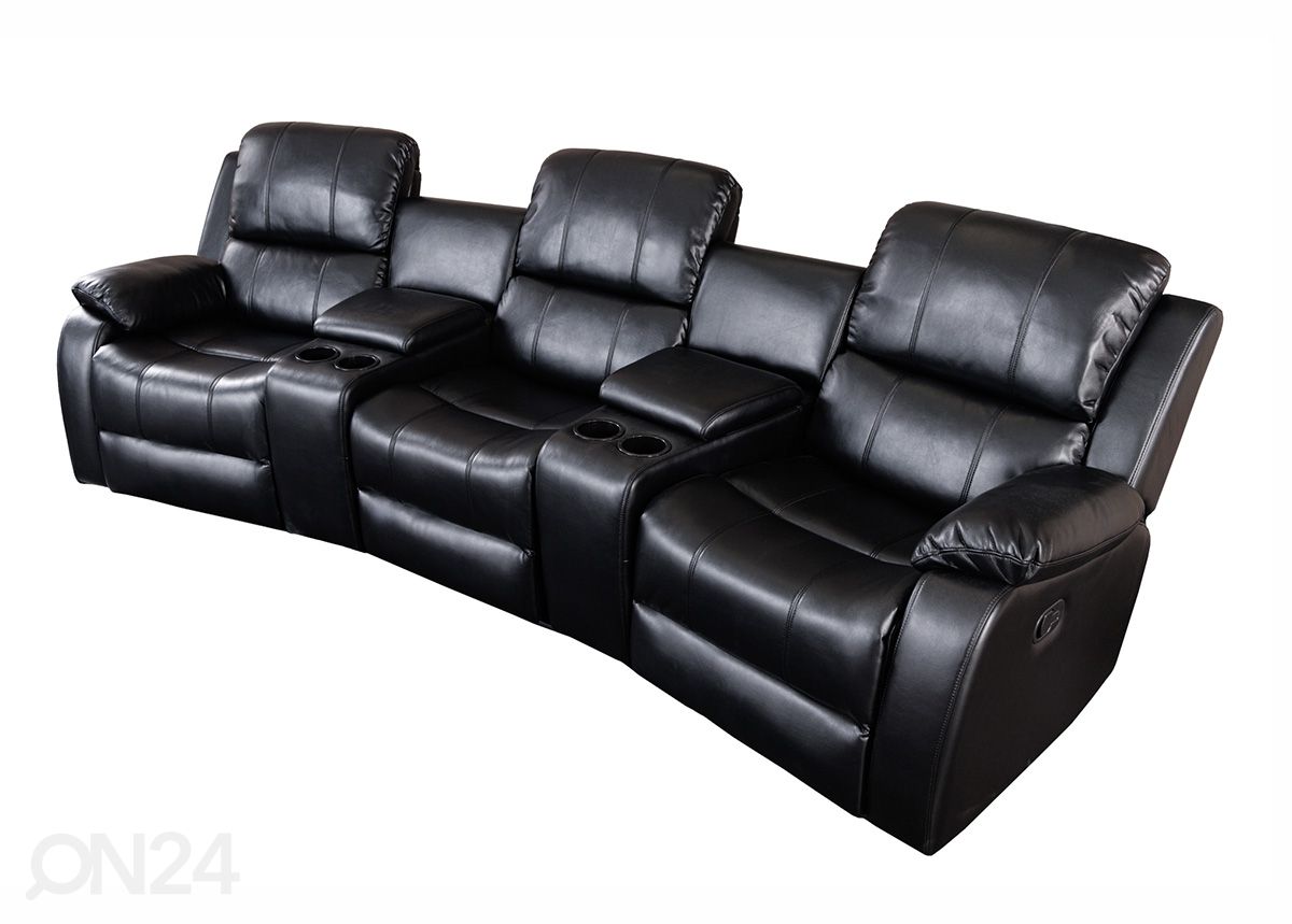 3-kohaline diivan recliner Hollywood suurendatud