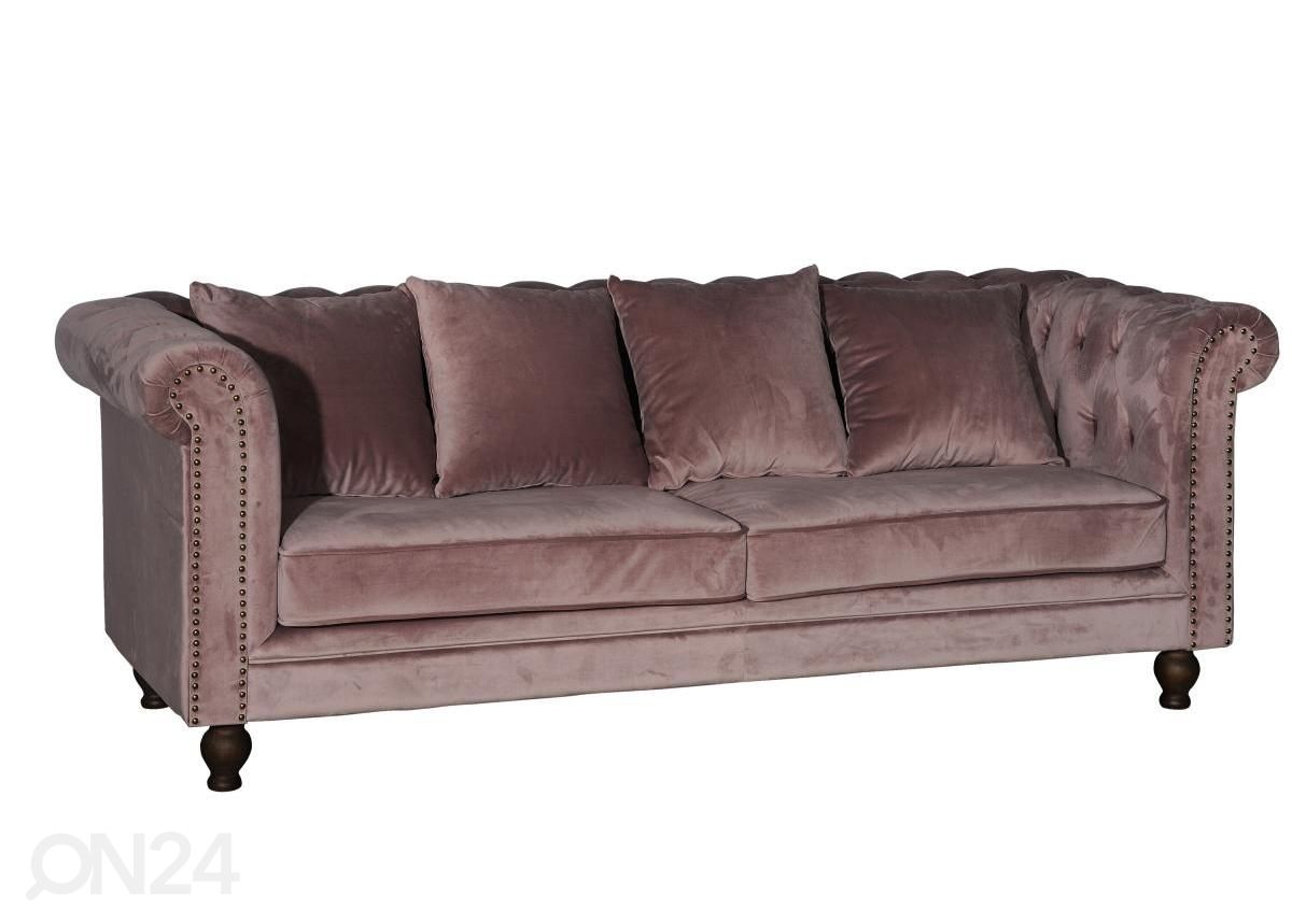 3-kohaline diivan Velvet suurendatud