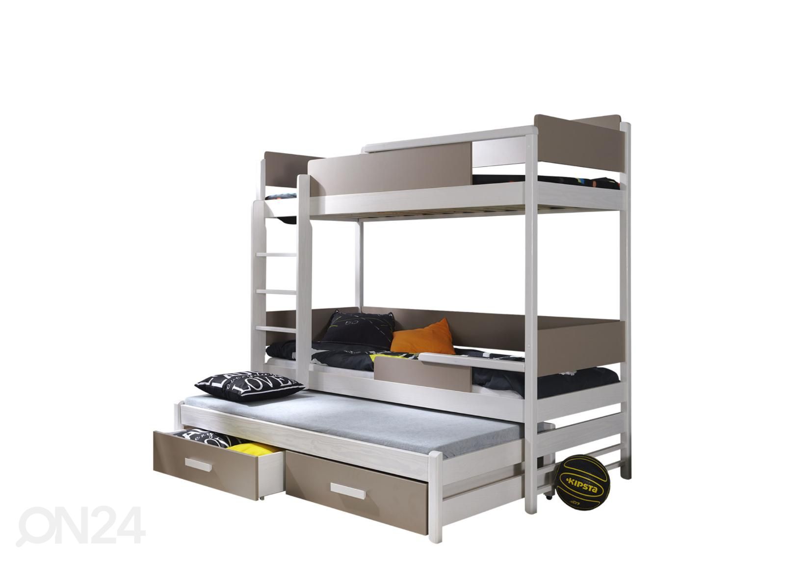 3-kohaline narivoodi 80x180 cm suurendatud