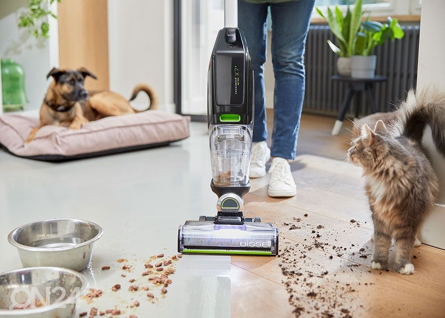 3in1 põrandapuhastaja Bissell CrossWave Cordless X7 Plus Pet Pro 3400N suurendatud