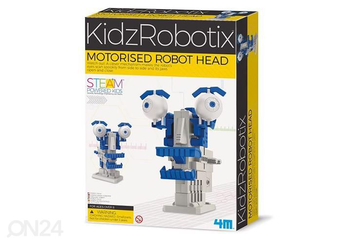 4M KidzRobotix - Motoriseeritud robotpea suurendatud