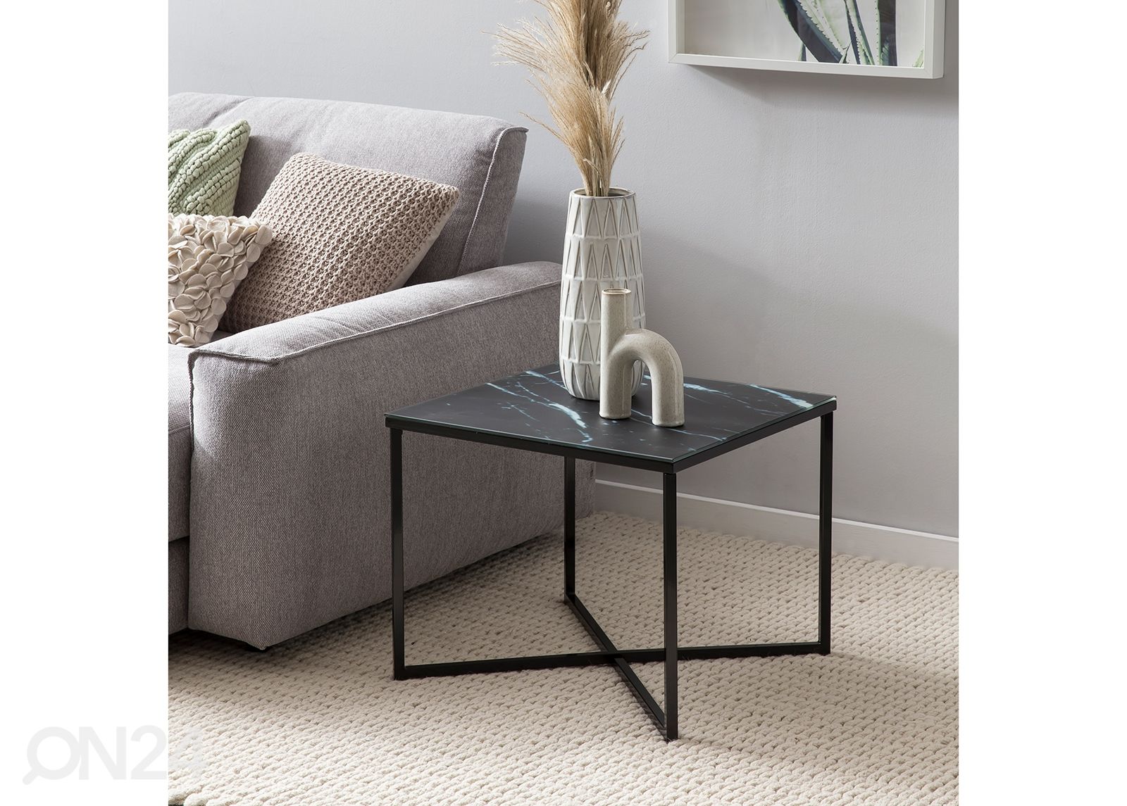 Abilaud 50x50 cm, must suurendatud