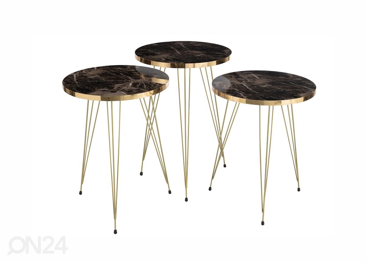 Abilaudade komplekt Pins, 3 tk suurendatud