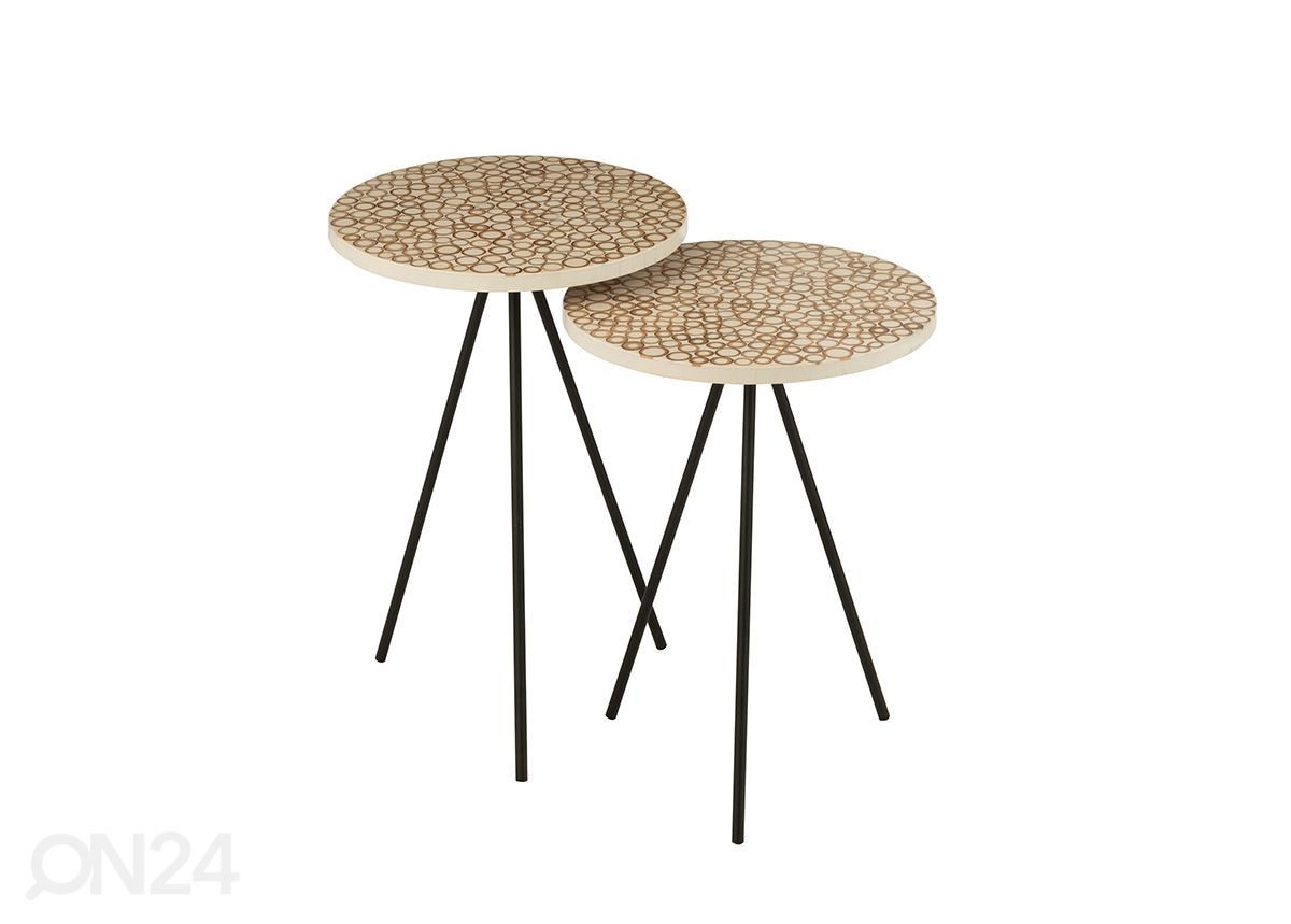 Abilaudade komplekt Rings, 2 tk suurendatud