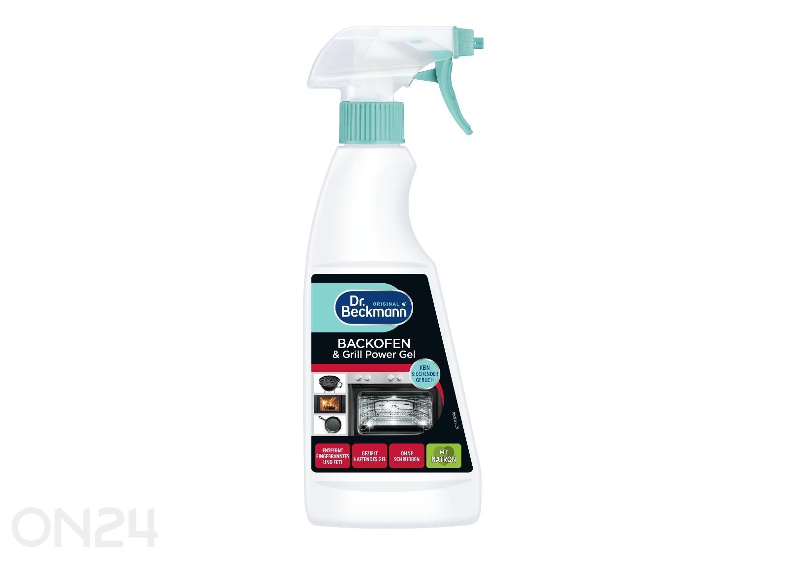 Ahjude ja grillide puhastusgeel Dr.Beckmann 375ml suurendatud