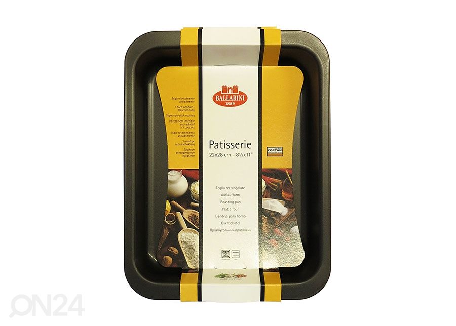 Ahjuvorm Ballarini Patisserie 22x28 cm suurendatud
