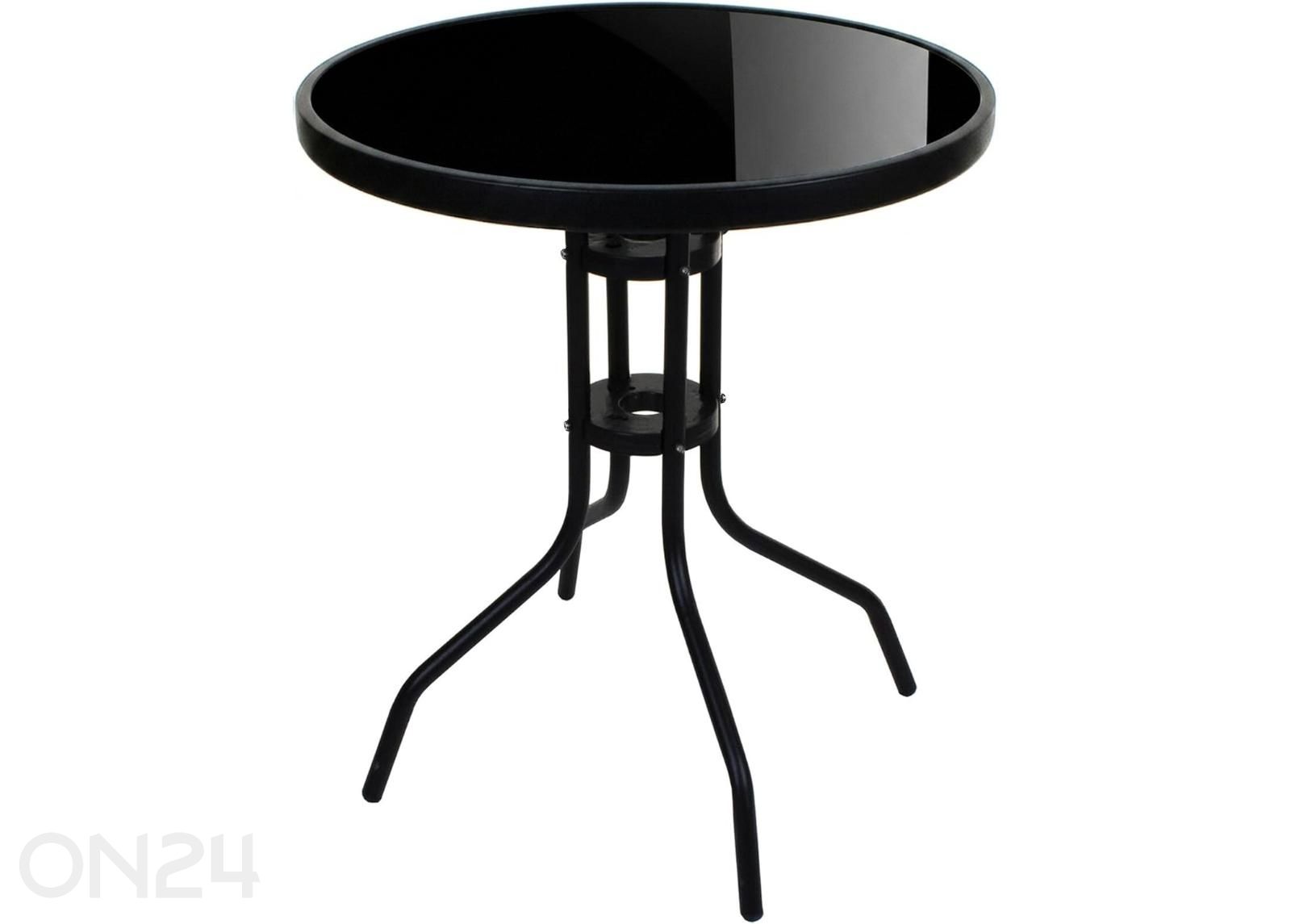 Aialaud Ø60 cm, must suurendatud
