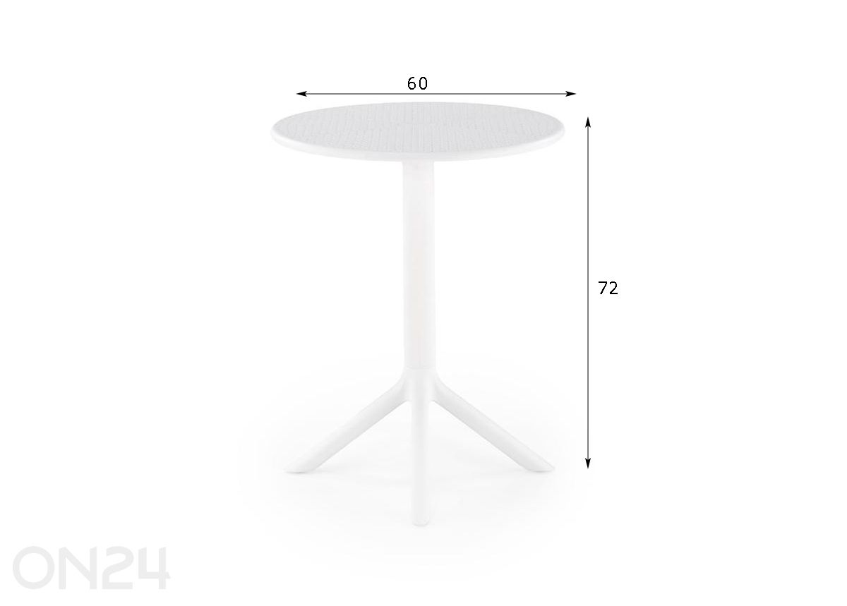 Aialaud Calvo suurendatud mõõdud