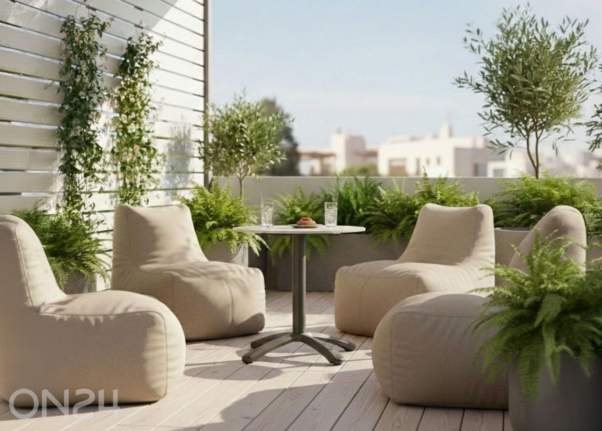 Aialaud Davos Ø60, must/beež suurendatud