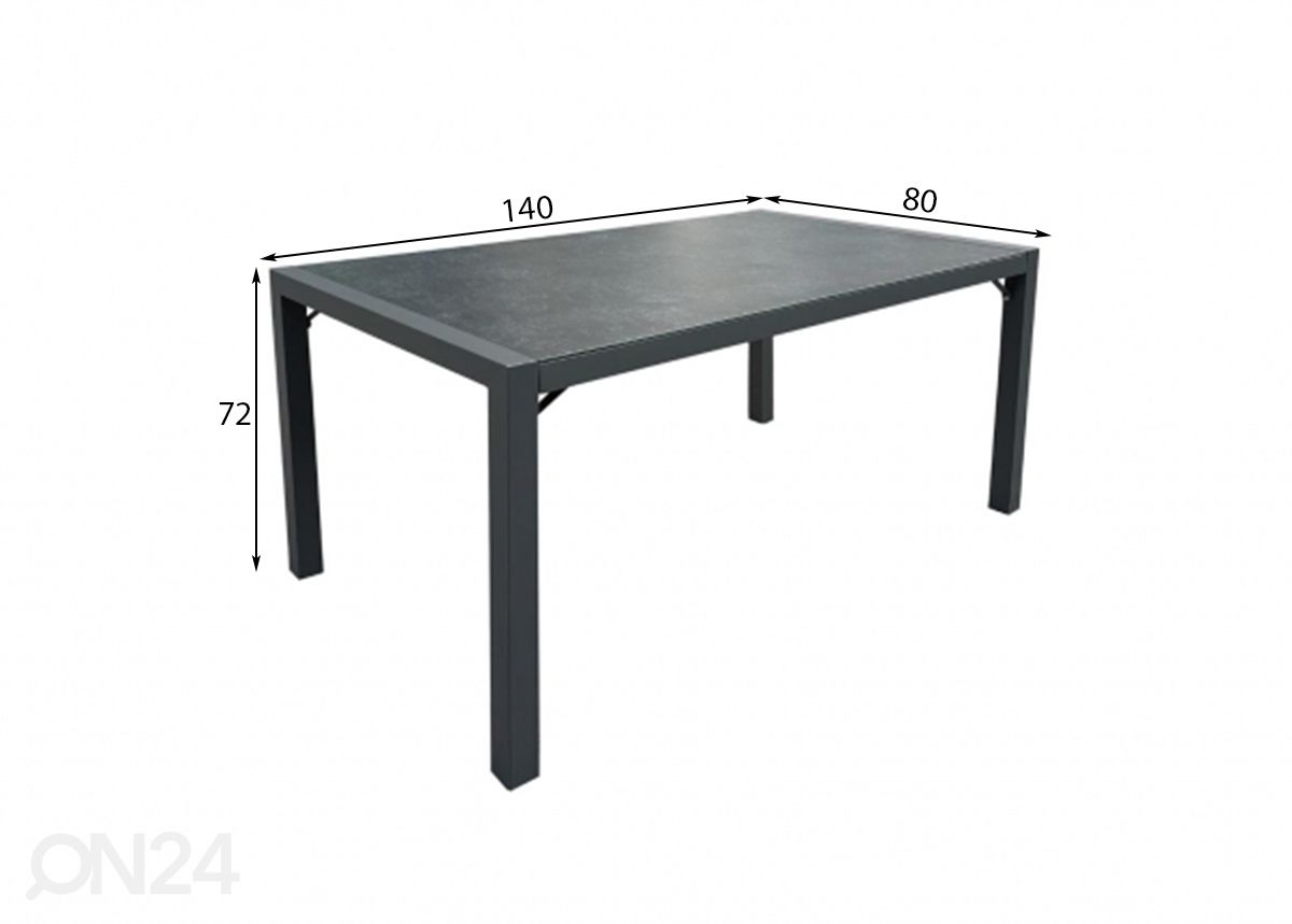 Aialaud Delgado 80x140 cm suurendatud mõõdud