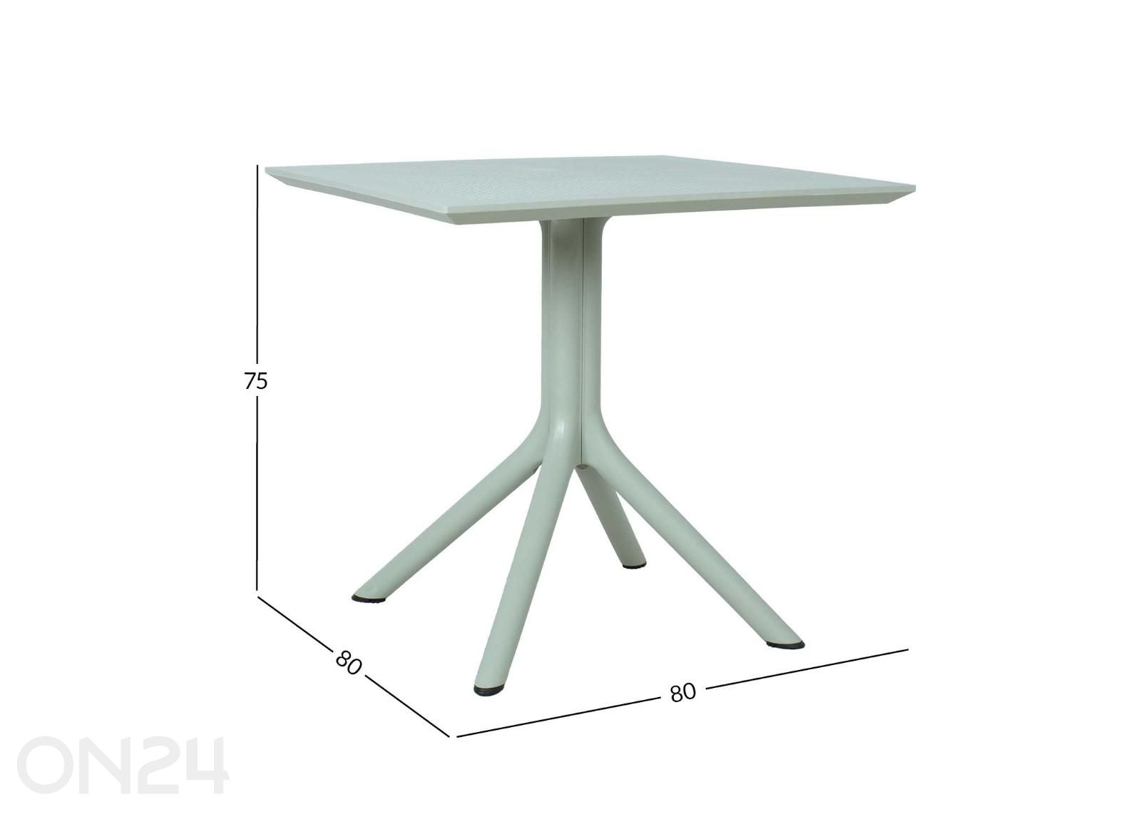 Aialaud Mango 80x80 cm suurendatud mõõdud