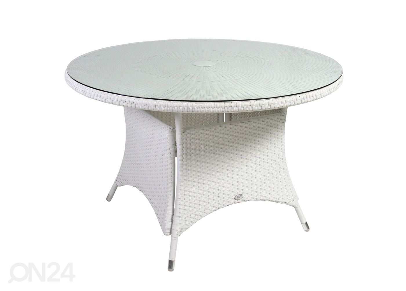 Aialaud Wicker Ø 123,5 cm suurendatud