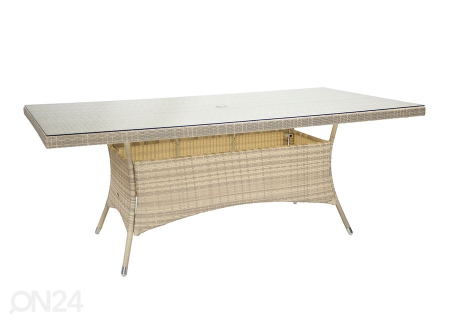 Aialaud Wicker 100x200 cm suurendatud