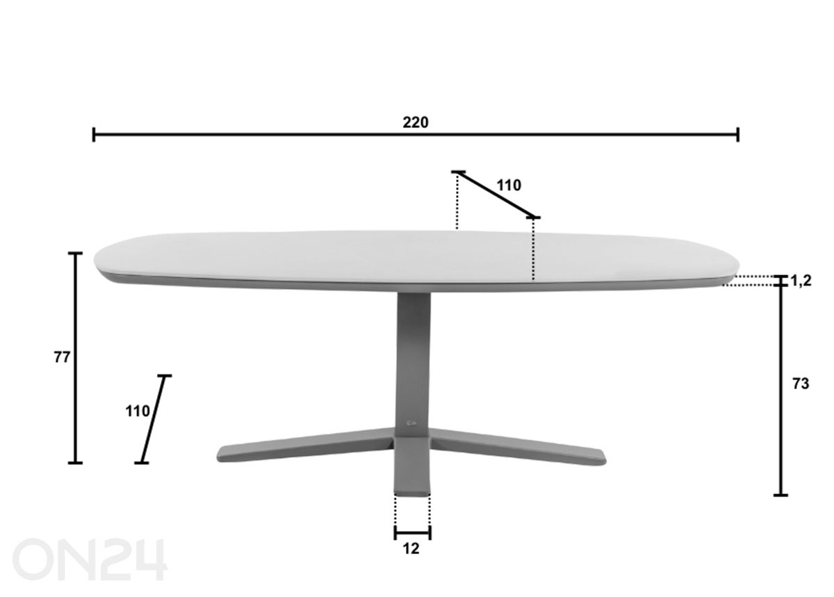 Aialaud Zanzibar suurendatud mõõdud