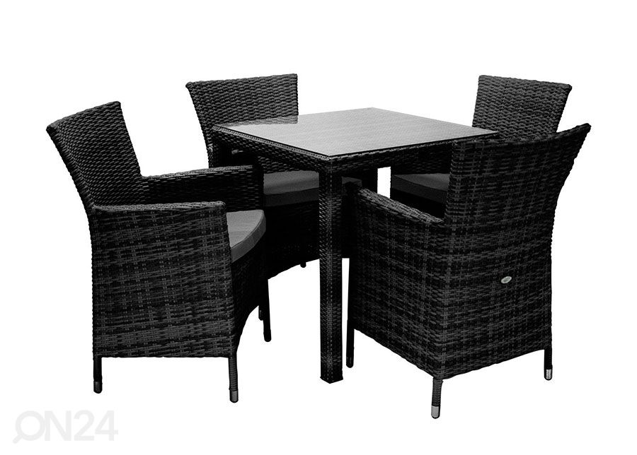 Aiamööbel Wicker suurendatud