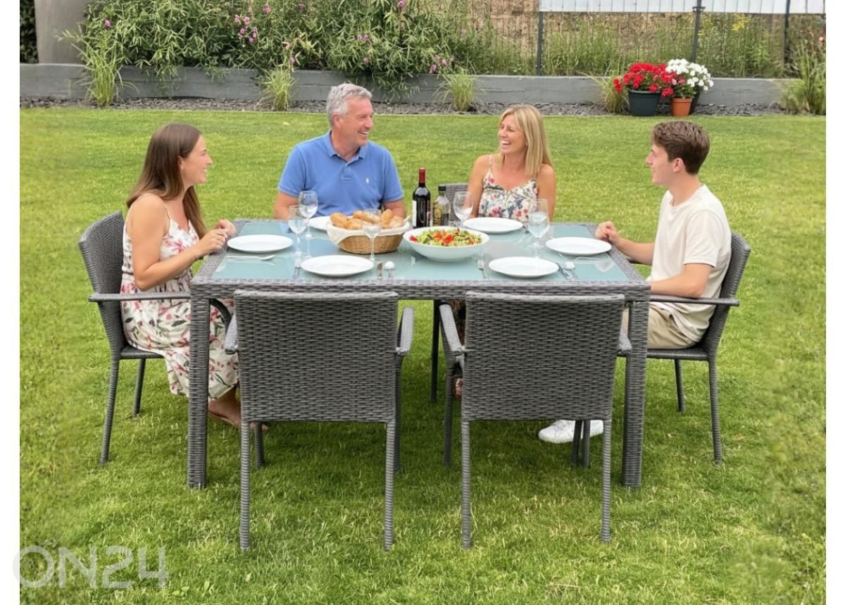 Aiamööbli komplekt Avvicente suurendatud