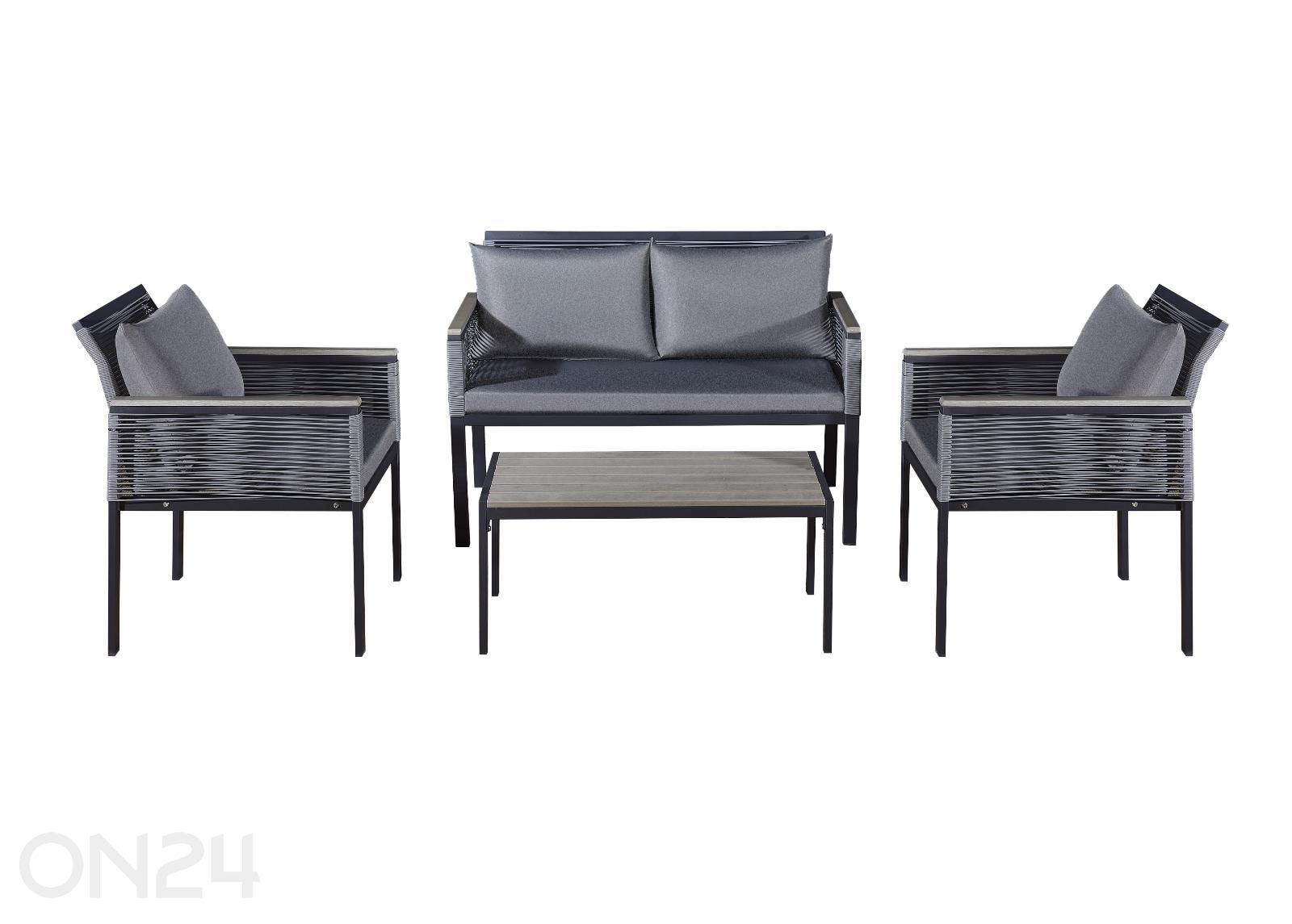 Aiamööbli komplekt Corto suurendatud