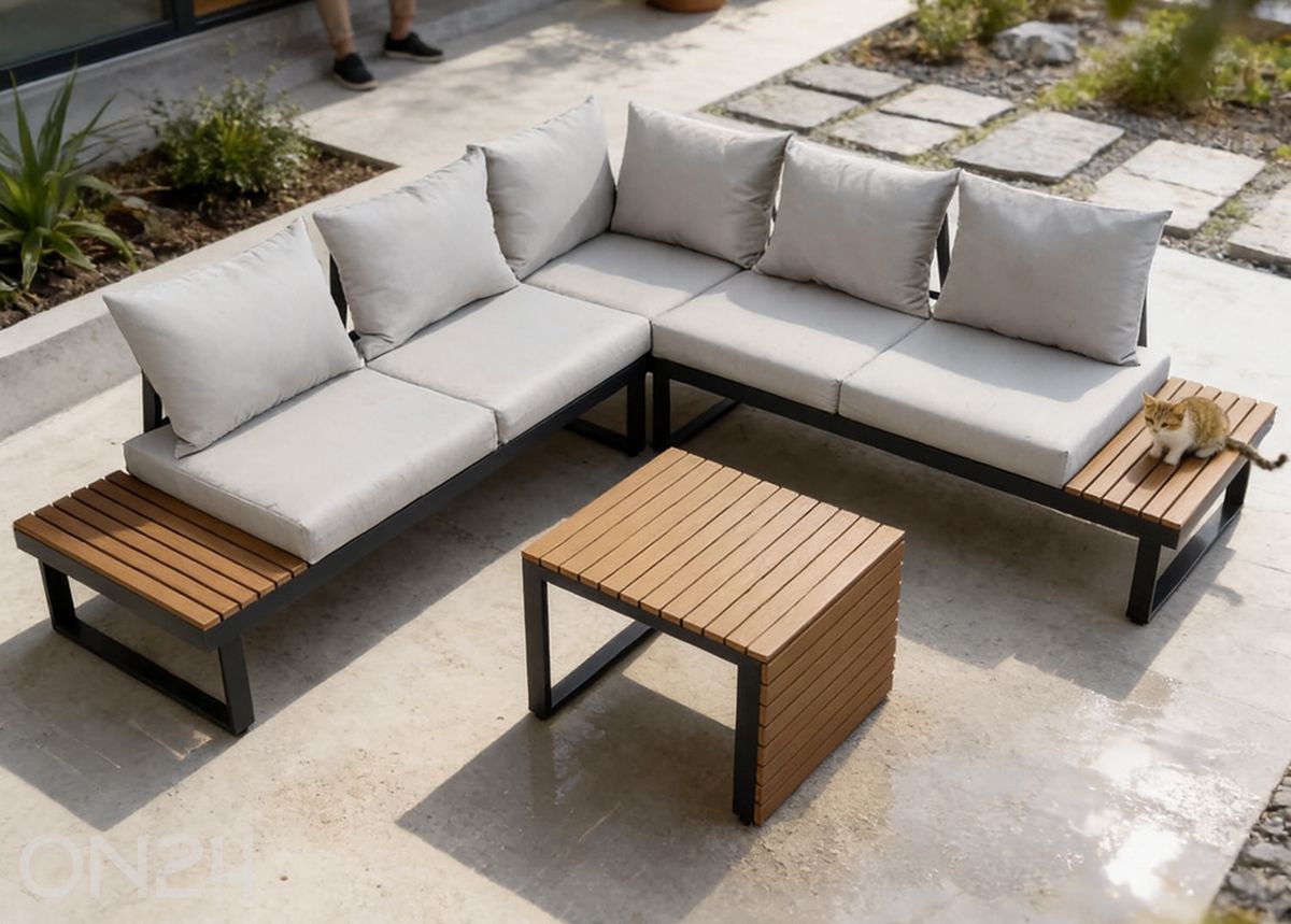 Aiamööbli komplekt Marbella suurendatud