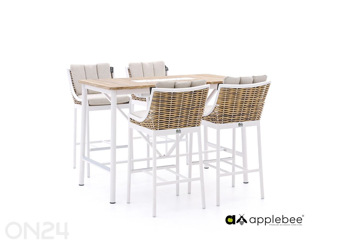 Aiamööbli komplekt Milou suurendatud