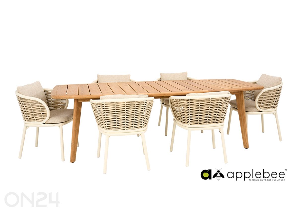 Aiamööbli komplekt Pine Key suurendatud