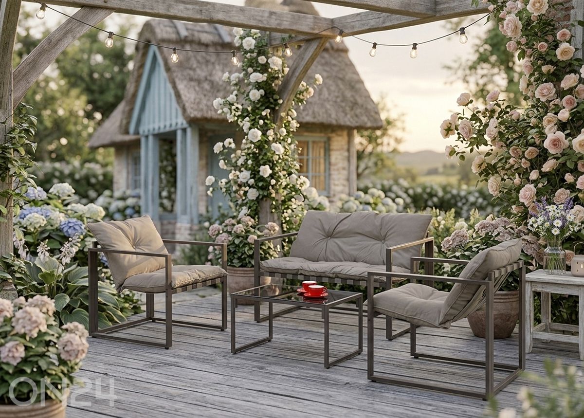 Aiamööbli komplekt Shark suurendatud