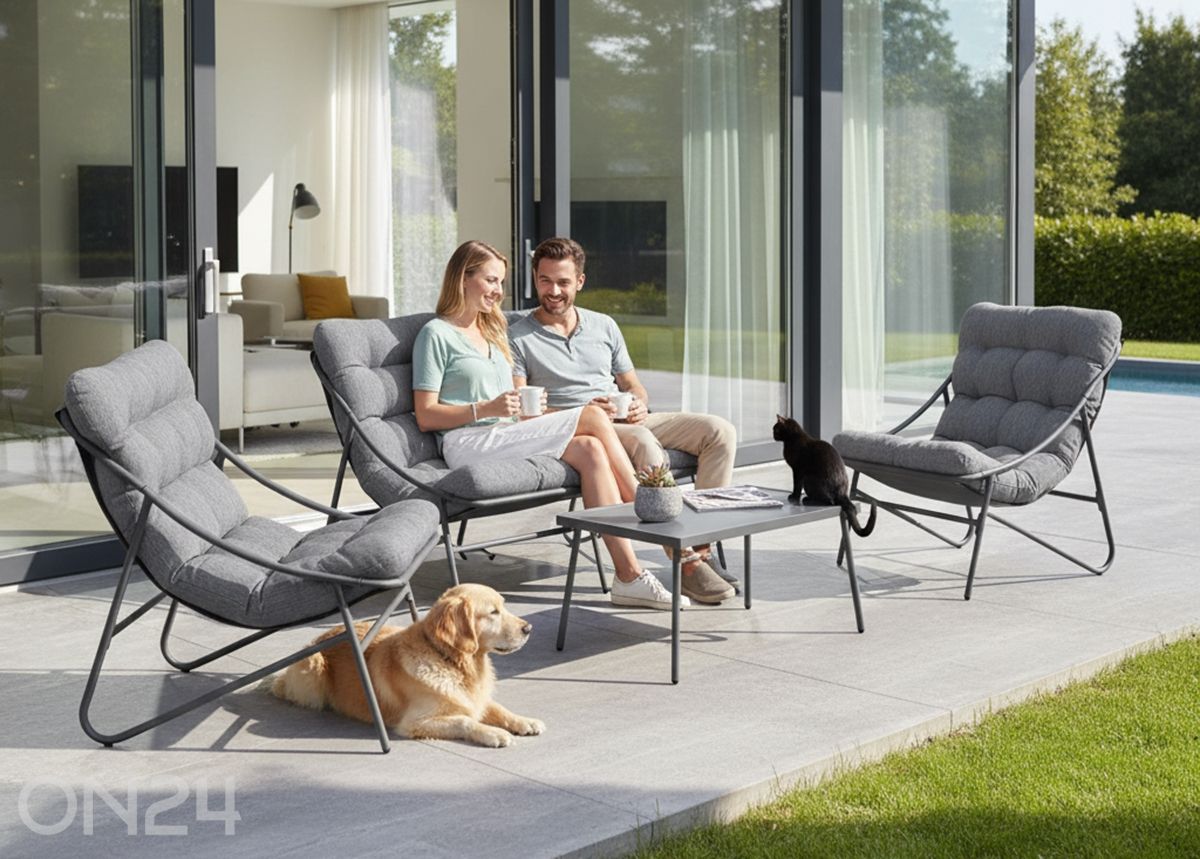 Aiamööbli komplekt Vibe suurendatud