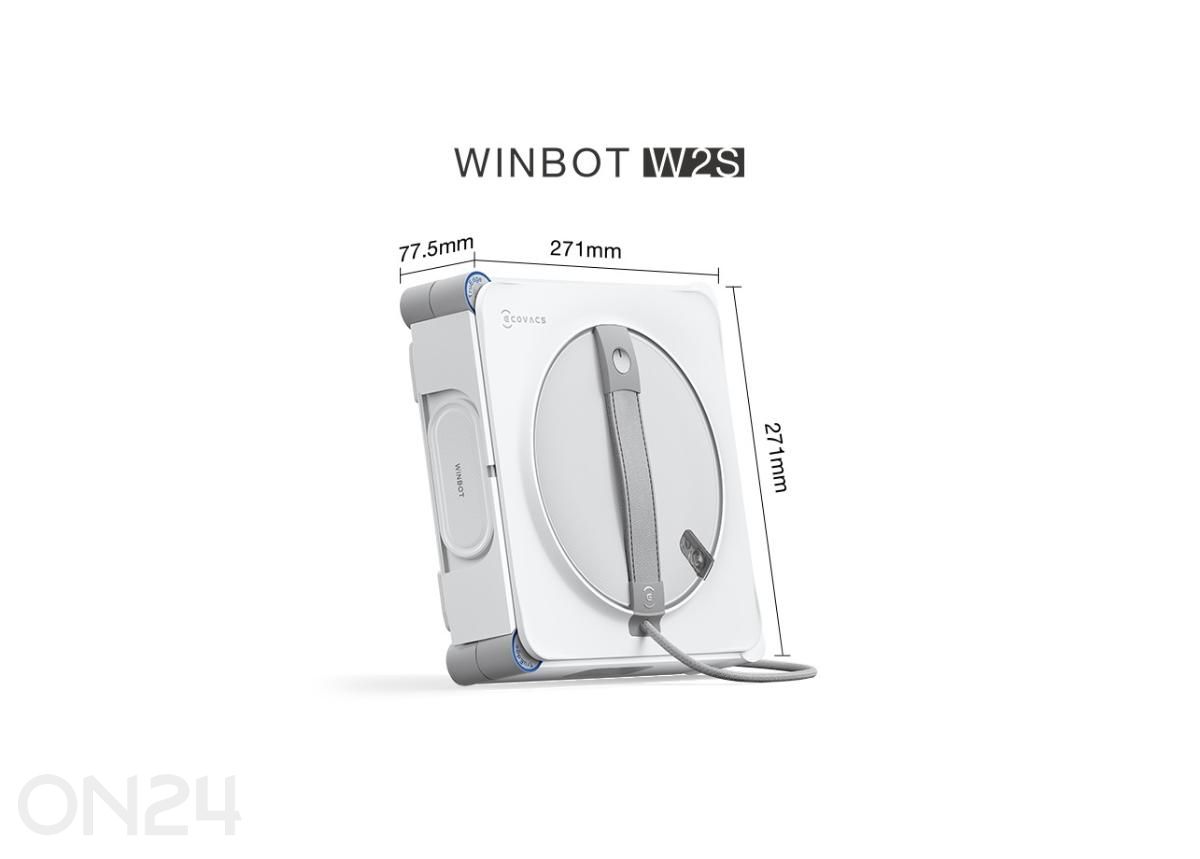 Aknapesurobot Ecovacs Winbot W2S suurendatud