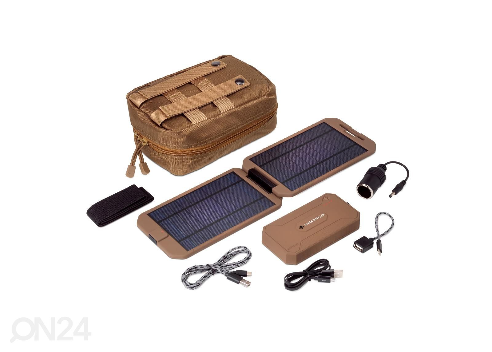 Akupank päikesepaneeliga TACTICAL EXTREME SOLAR suurendatud