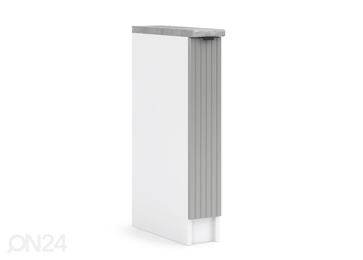 Alumine köögikapp Lissone 15 cm suurendatud