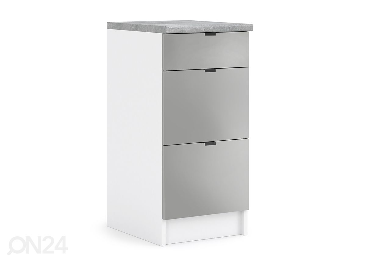 Alumine köögikapp Livorno 40 cm suurendatud