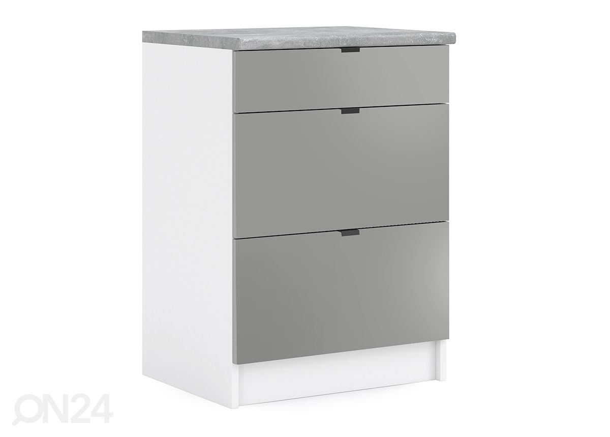 Alumine köögikapp Livorno 60 cm suurendatud