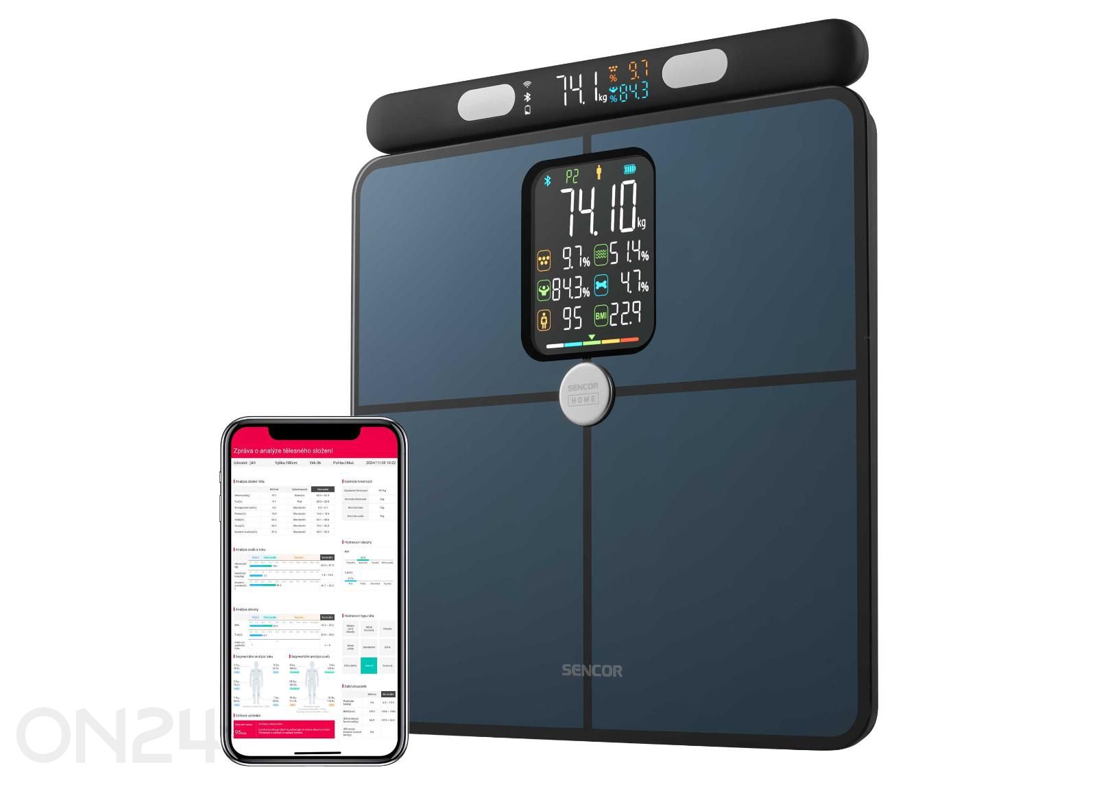 Analüüskaal Sencor SBS9102BK suurendatud