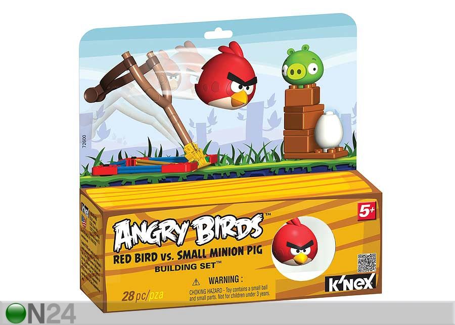 Angry Birds väike mängukomplekt suurendatud