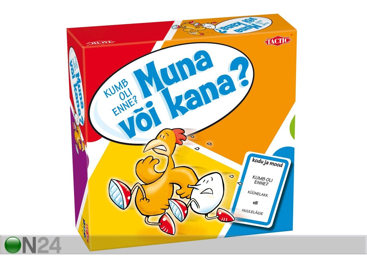 Äraarvamismäng Muna või kana? suurendatud