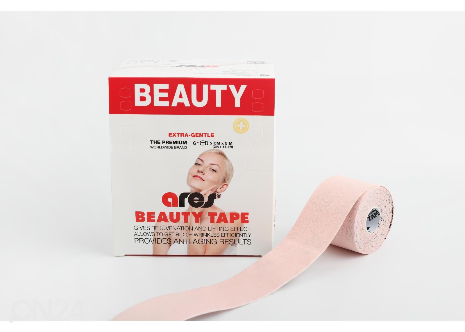 Ares Beauty teip Roosa suurendatud