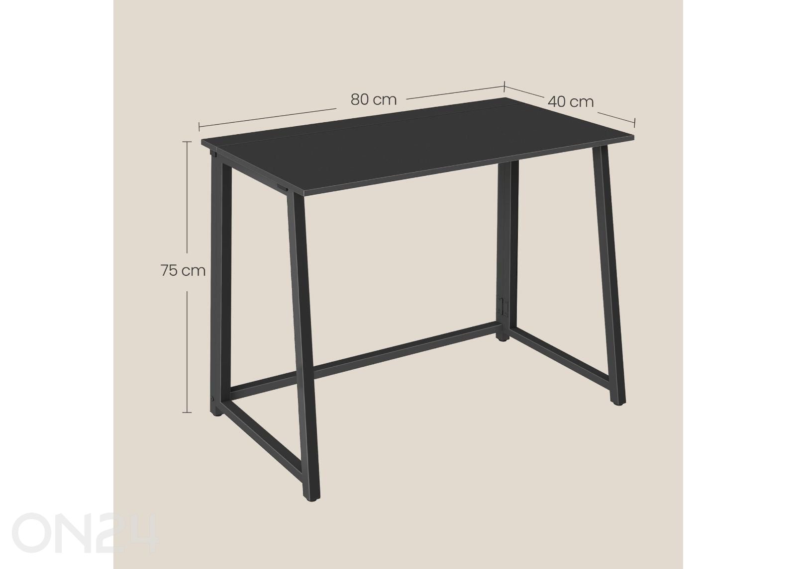 Arvutilaud Max 40x80 cm suurendatud mõõdud