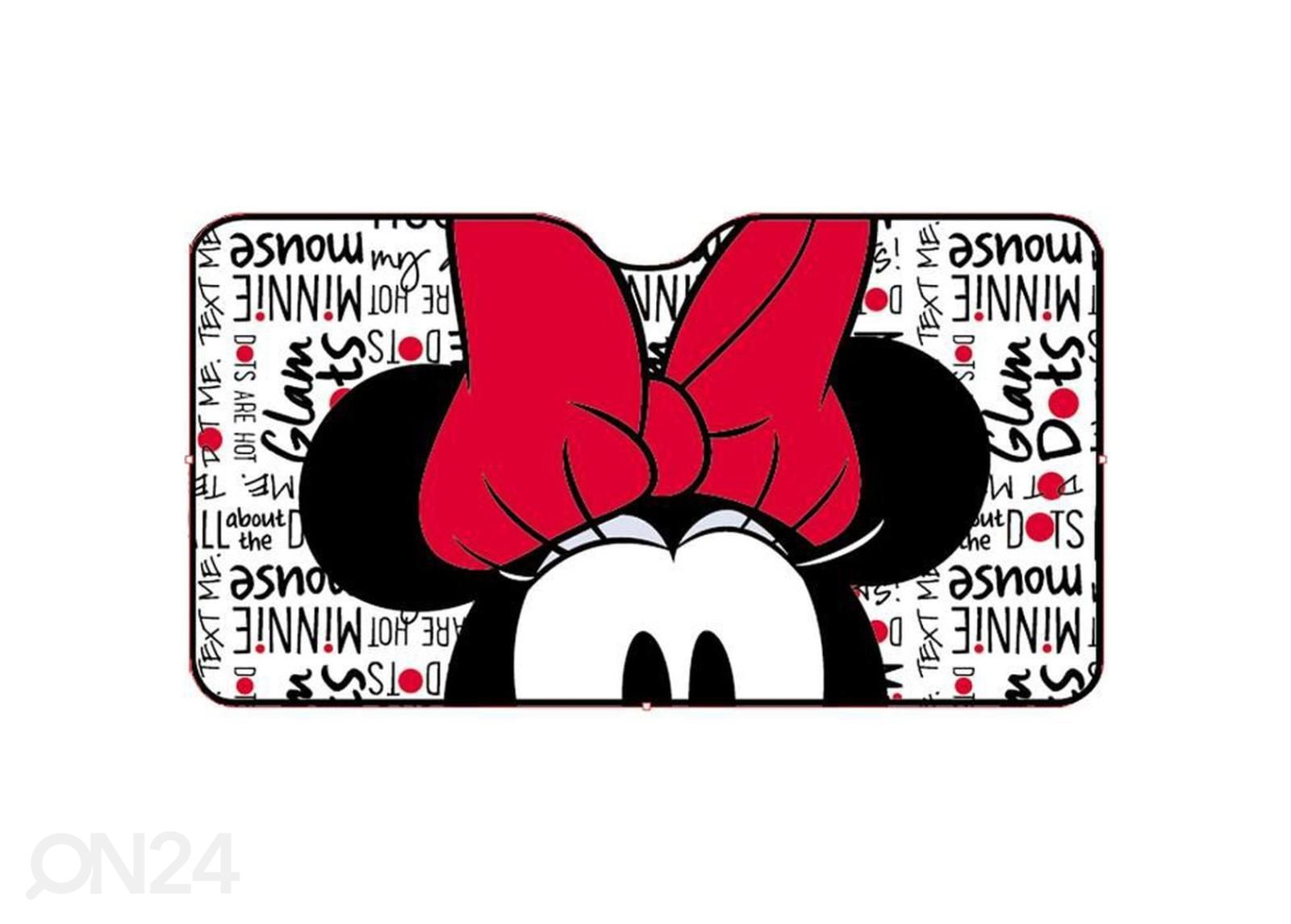 Autokardin Minnie 130 x 70 cm suurendatud