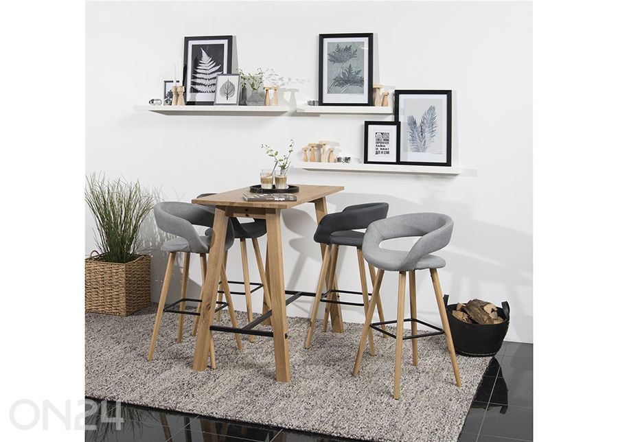 Baaritoolide komplekt Phoebe, 2 tk suurendatud