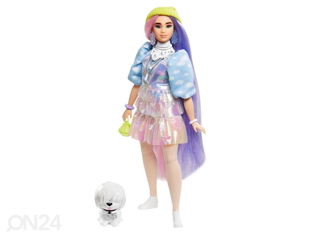 Barbie® Ekstra Nukk mütsiga suurendatud
