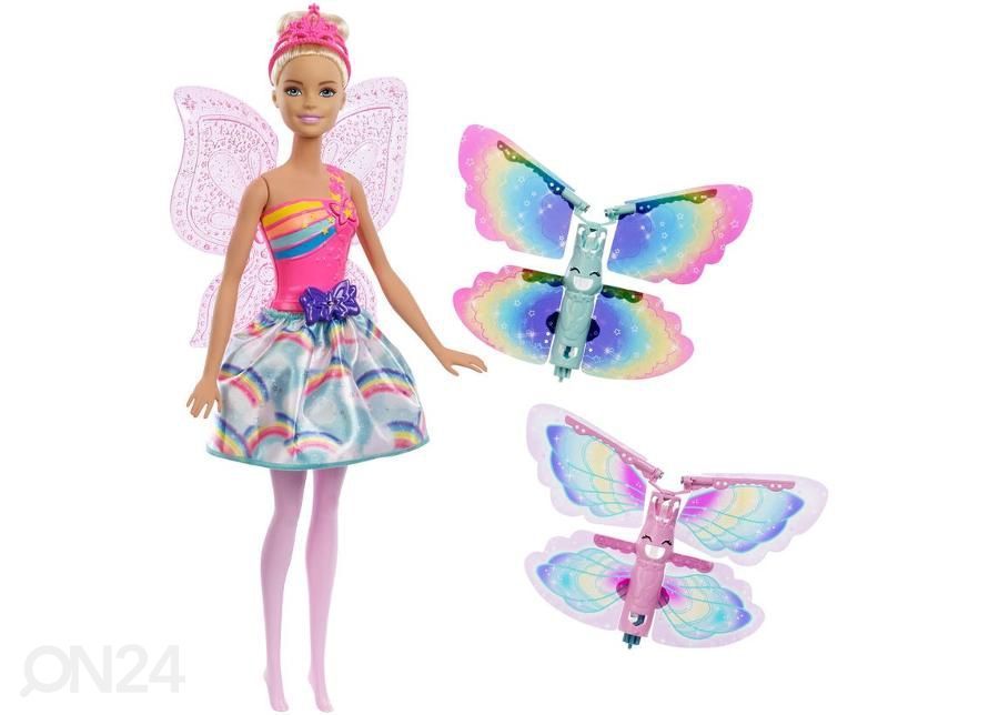 Barbie lendavate tiibadega haldjas suurendatud