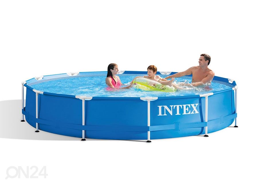 Bassein Intex Metal Frame, 366x76 cm suurendatud