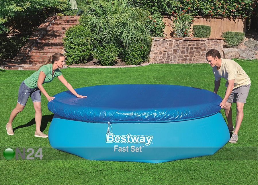 Basseinikate Bestway Ø 3,05 m suurendatud