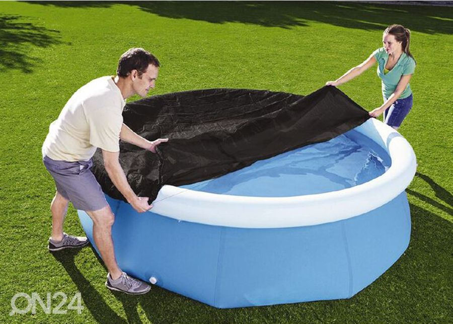Basseinikate Pool Cover Ø 244 cm suurendatud