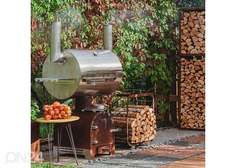 BBQ-suitsuahi GrillSymbol Smoky Beast Silver suurendatud