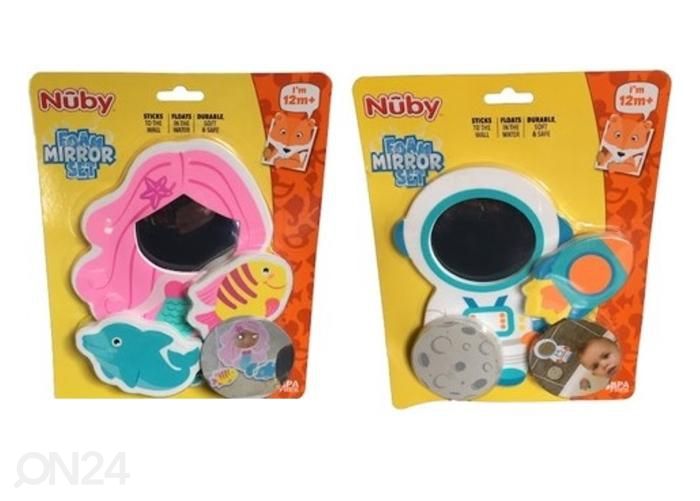 Beebi vannimänguasi vahtpeegel Nuby suurendatud