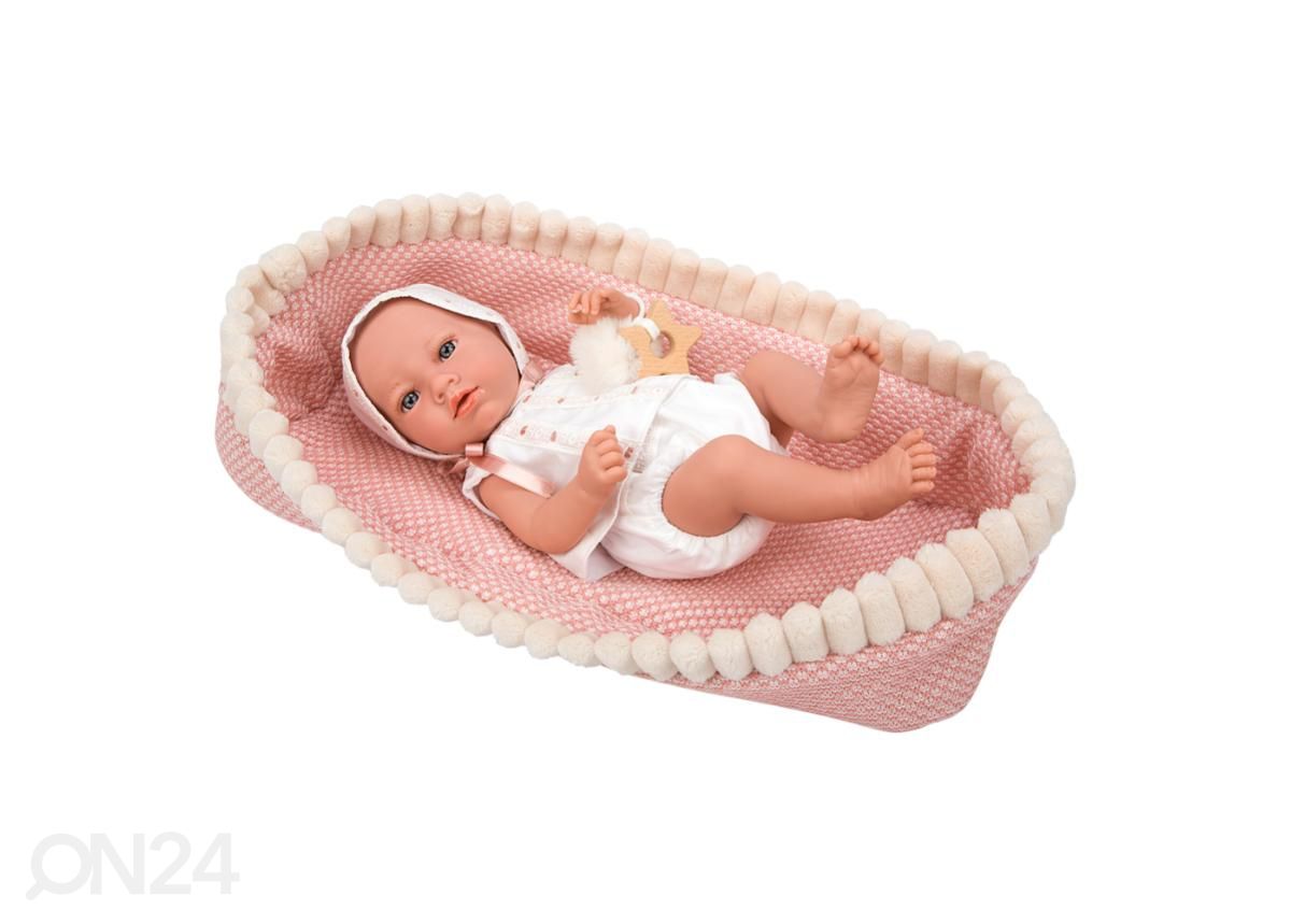 Beebinukk Arias koos magamisasemega 38 cm suurendatud