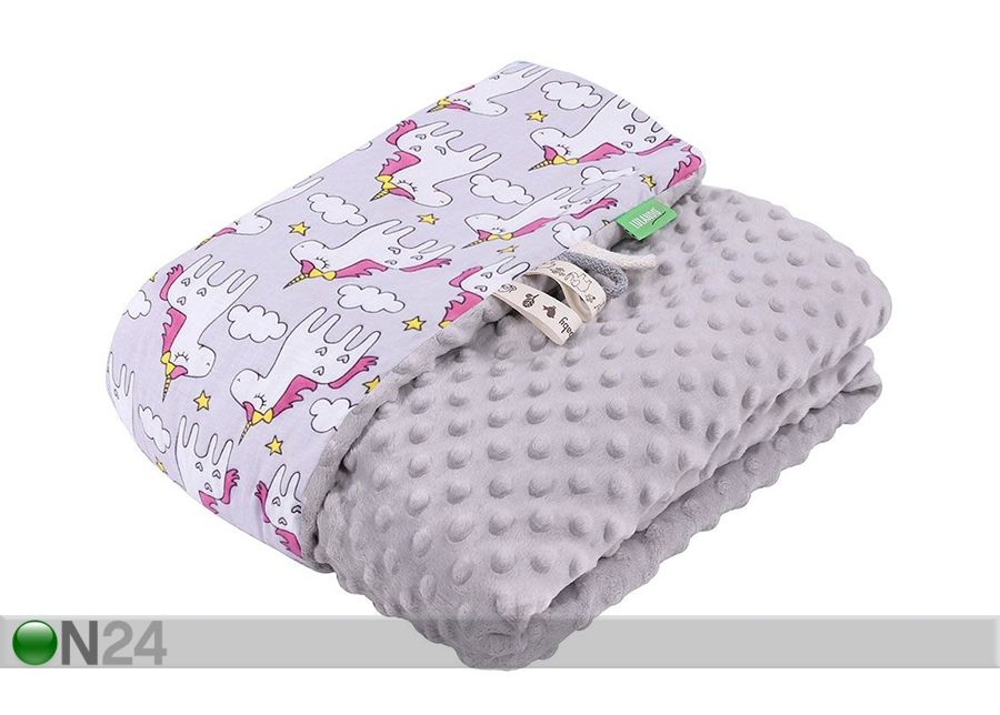 Beebitekk Lulando Minky hall 100x140 cm suurendatud