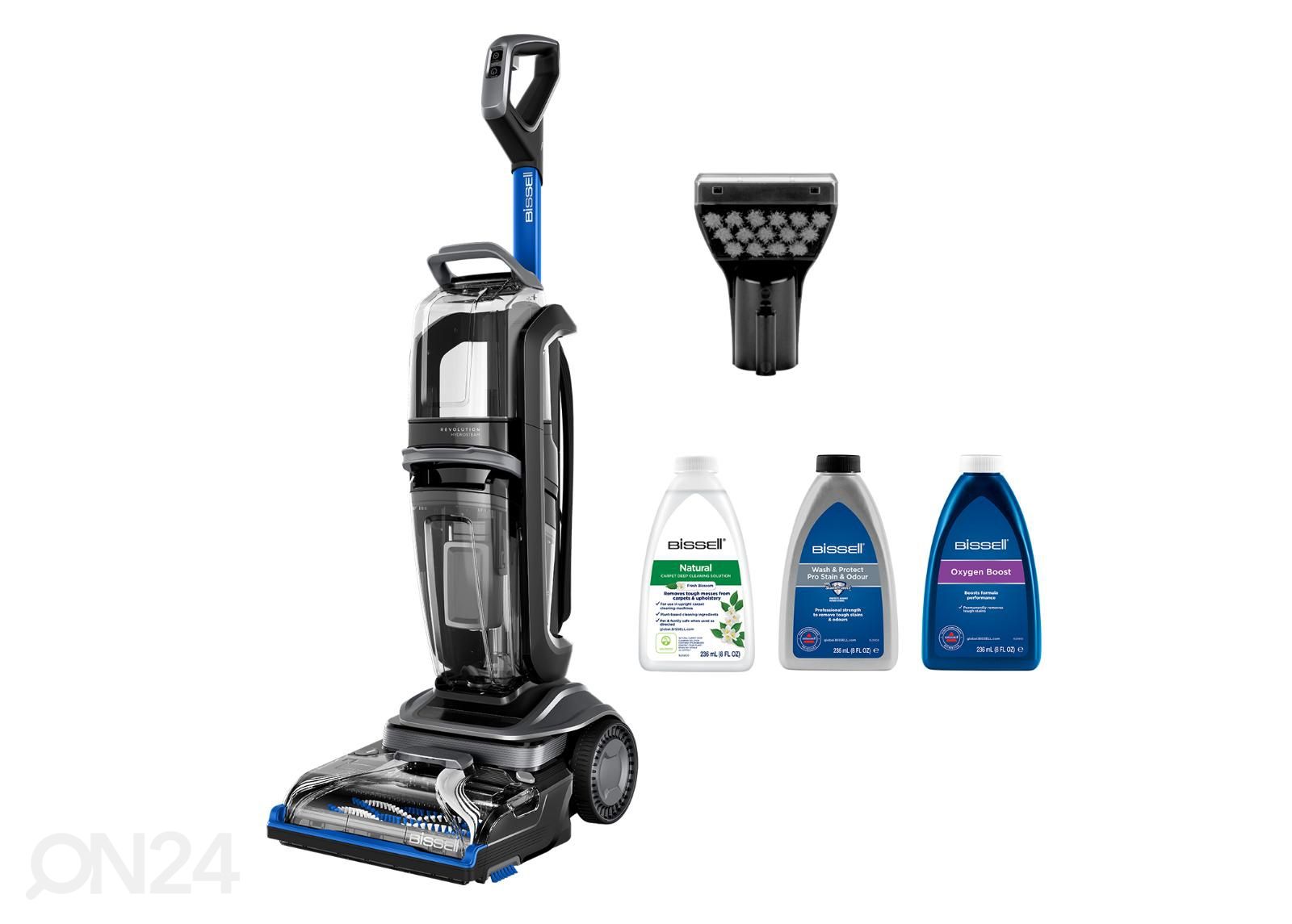 Bissell Revolutsioon™ HydroSteam™ vaibapesur 3670N suurendatud